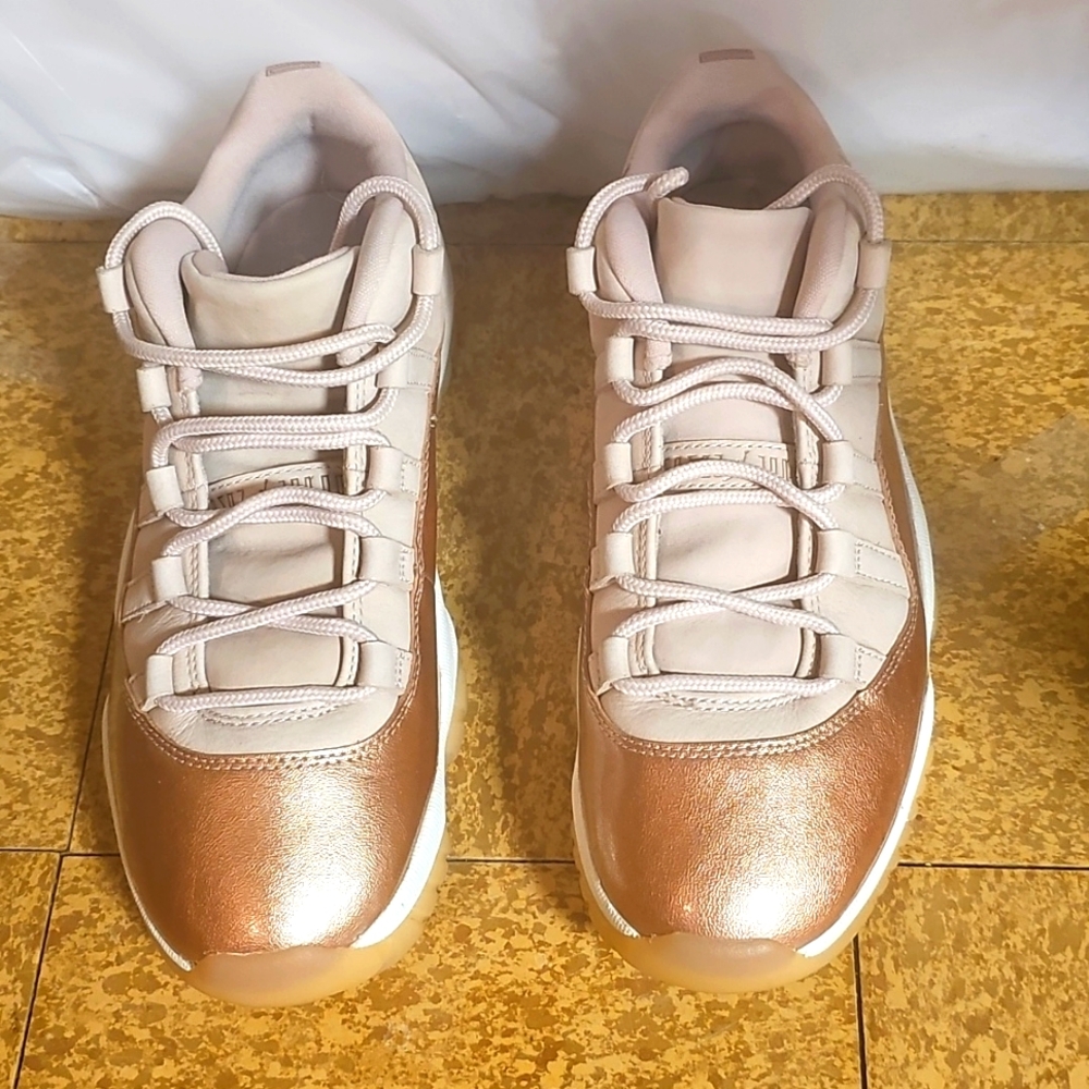 Gold Metallic High-Top Sneakers with Shimmer Finish